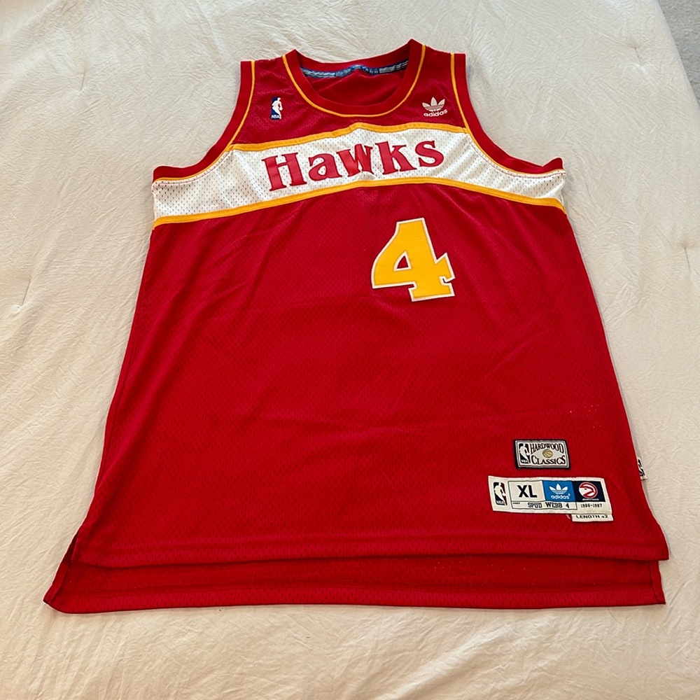 Adidas Spud Webb #4 jersey